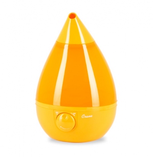 Drop Shape Ultrasonic Cool Mist Humidifiers - Orange