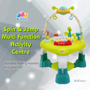 Spin & Jump Multi Function Activity Center (Green)