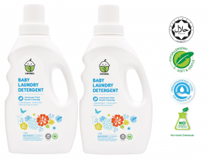 Baby Laundry Detergent 1 litre TWIN PACK