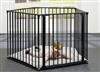Park A Kid Playpen with Base (Black) 5 PANEL - SPECIAL BEST BUY