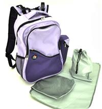 Aiden Diaper Backpack (Purple)
