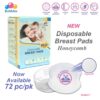Disposable Breast pads 60+12 Honeycomb