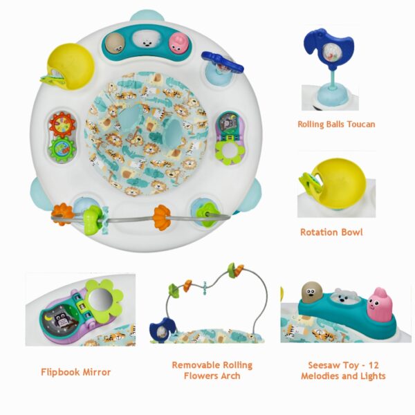 Mini Spin & Jump Activity Center