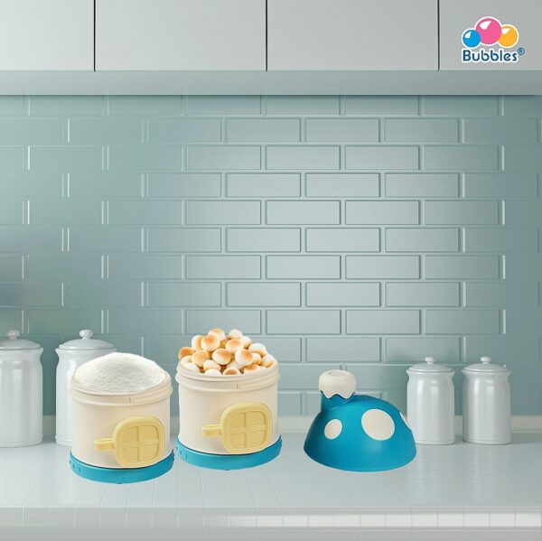 Mushroom Milk Powder Dispenser (Blue)