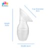 Silicone Breast Pump with Cover