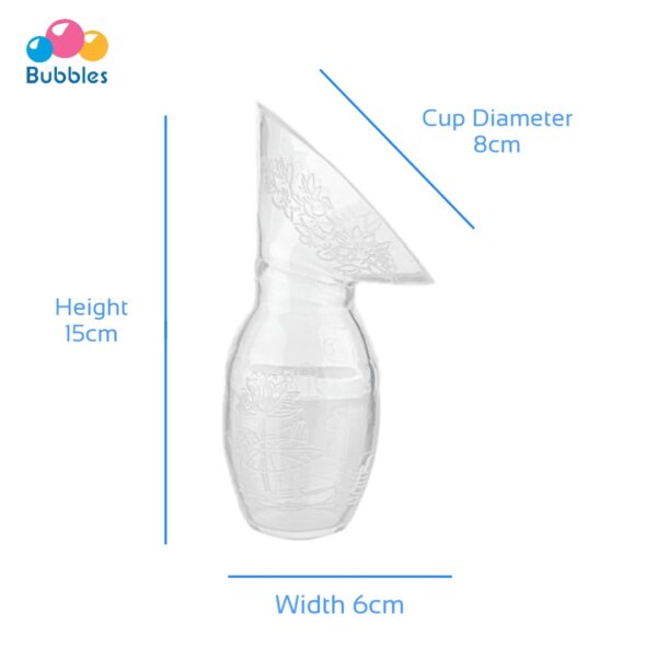 Silicone Breast Pump with Cover