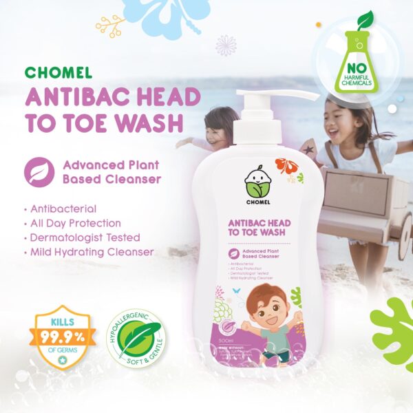 Antibac Head to Toe Wash 500ml