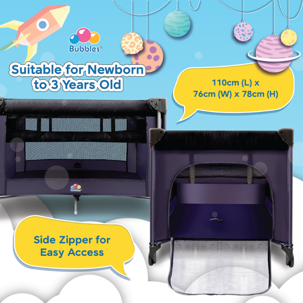 Perfecto Playpen - Grey