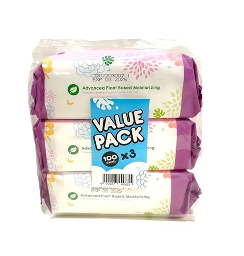 ANTIBAC Baby Wipes 100 sheets Triple Pack