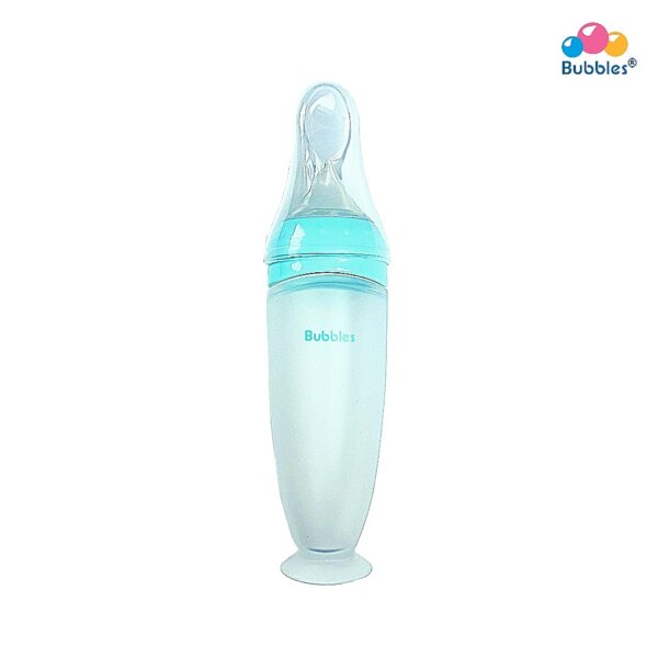 Silicone Squeeze Feeding Spoon