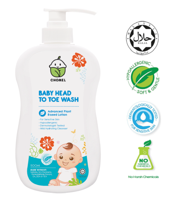 Baby Head To Toe Wash 500ml