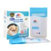 Thermal Sensor Double Ziplock Breastmilk Bags 3.4oz 100ml (25pcs)