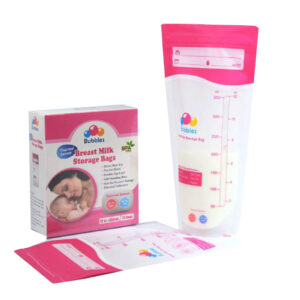 Thermal Sensor Double Ziplock Breastmilk Bags 12oz (25pcs)