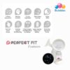 BUB0025 L9 Perfect Fit Double Breast Pump 3 L9 Perfect Fit Double Breast Pump