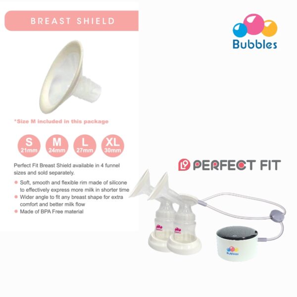 BUB0025 L9 Perfect Fit Double Breast Pump 4 L9 Perfect Fit Double Breast Pump