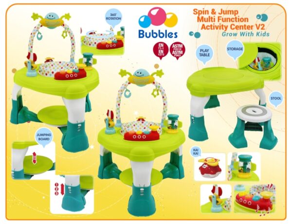 Spin & Jump Multi Function Activity Center V2