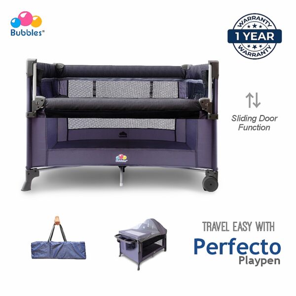 Perfecto Playpen - Grey