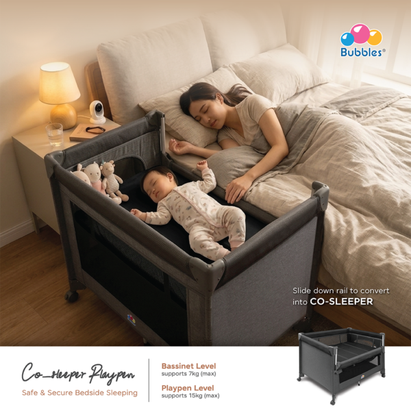 Perfecto V2 Playpen - Grey (Upgraded Version)