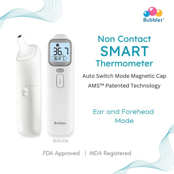 BUE1216 No Contact SMART Thermometer 1b Non-Contact SMART Infrared Thermometer (MDA Registered)