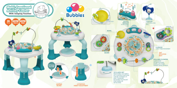 Mini Spin & Jump Activity Center