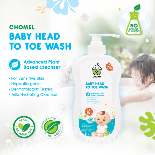 Baby Head To Toe Wash 500ml