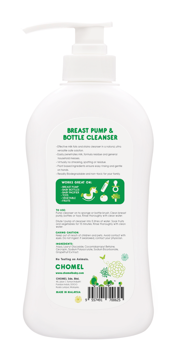 Breast Pump & Bottle Cleanser 500ml