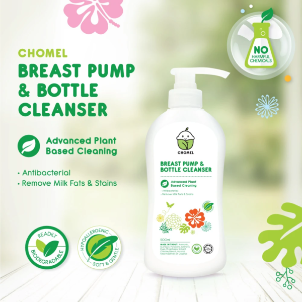 Breast Pump & Bottle Cleanser 500ml TWIN PACK