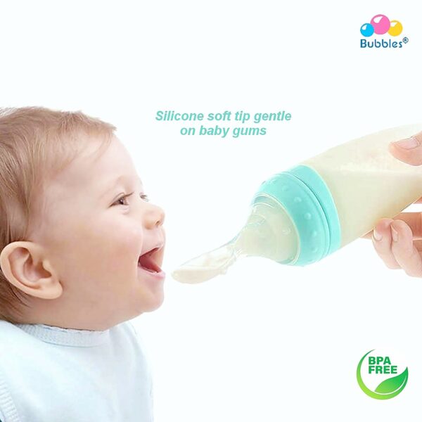 Silicone Squeeze Feeding Spoon