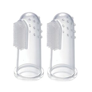 Silicone Fingertip Toothbrush (2pcs)