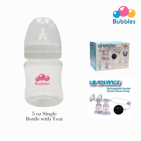 L9 Breastpump Single Bottle With Teat