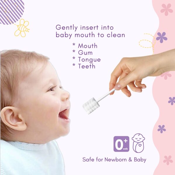 Pink and Purple Modern Baby Fashion Sale Instagram Post - 2 Baby Oral Cleaner