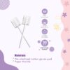 Pink and Purple Modern Baby Fashion Sale Instagram Post - 4 Baby Oral Cleaner