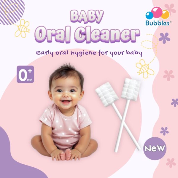 Pink and Purple Modern Baby Fashion Sale Instagram Post - 1 Baby Oral Cleaner