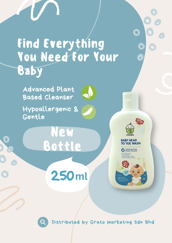 Baby Head To Toe Wash 250ml