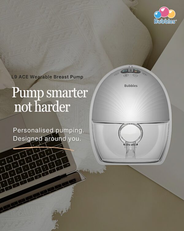 BUB0033 L9 Ace Wearable Breast Pump 2 L9 Ace Wearable Breast Pump