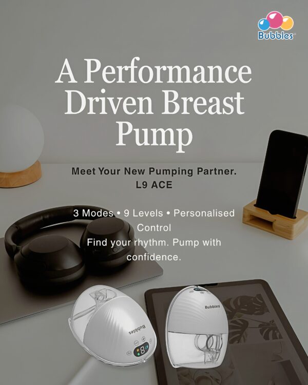 BUB0033 L9 Ace Wearable Breast Pump 3 L9 Ace Wearable Breast Pump
