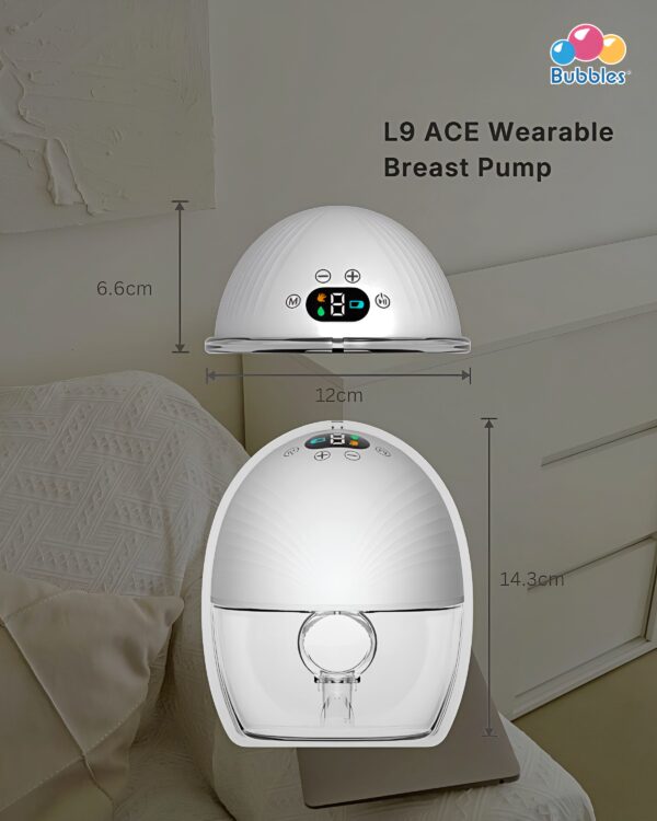 BUB0033 L9 Ace Wearable Breast Pump 7 L9 Ace Wearable Breast Pump